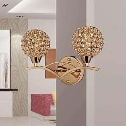 Aplică modernă și elegantă cu 2 lumini