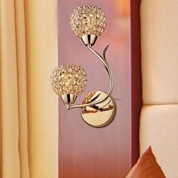 Aplice Cristal Aplice Lectură Modern Contemporan Metal