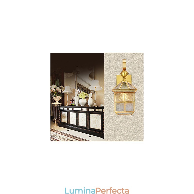 Lampă de exterior Lampă de grădină Lampă de exterior Lampă plină de cupru