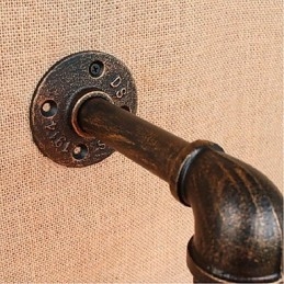 Nostalgia Țeavă de apă simplă Lampă decorativă de perete mică