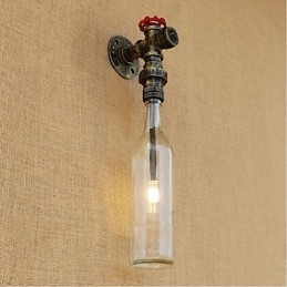 Rustic Lodge Bronz Caracteristică pentru lumină ambientală Aplice de perete