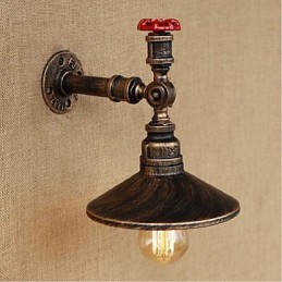 Caracteristică de pictură rustic Lodge pentru aplice de perete cu lumină ambientală