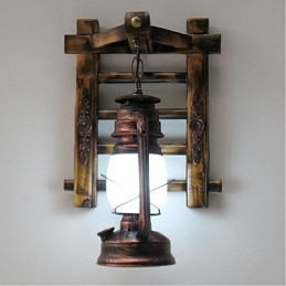 Nostalgie retro chinezească, iluminat creativ, lampă cu kerosen, felinare, aplice de perete