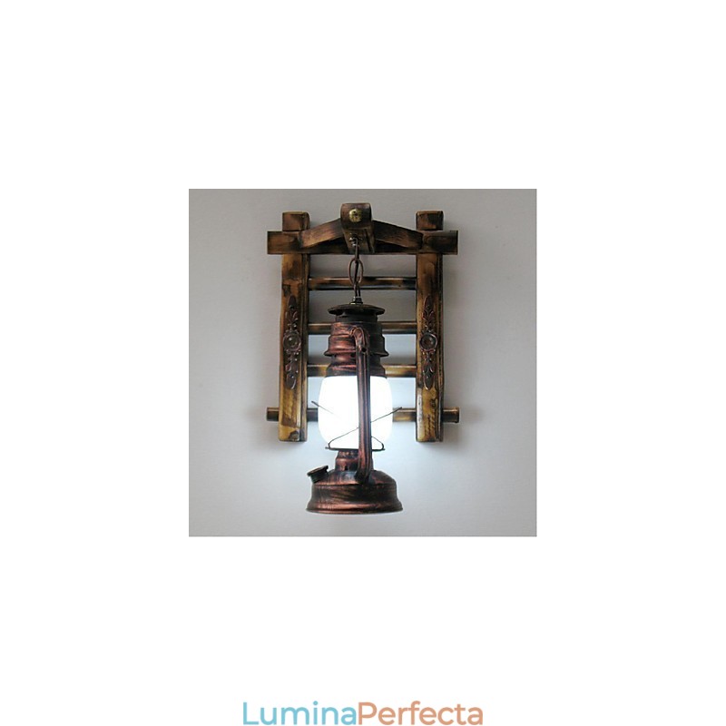 Nostalgie retro chinezească, iluminat creativ, lampă cu kerosen, felinare, aplice de perete