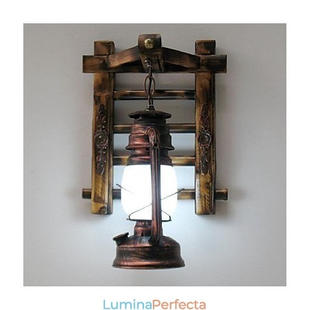 Nostalgie retro chinezească, iluminat creativ, lampă cu kerosen, felinare, aplice de perete Nostalgie retro chinezească, iluminat creativ, lampă cu kerosen, felinare, aplice de perete