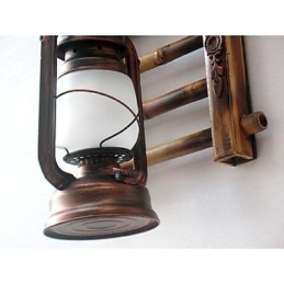 Nostalgie retro chinezească, iluminat creativ, lampă cu kerosen, felinare, aplice de perete