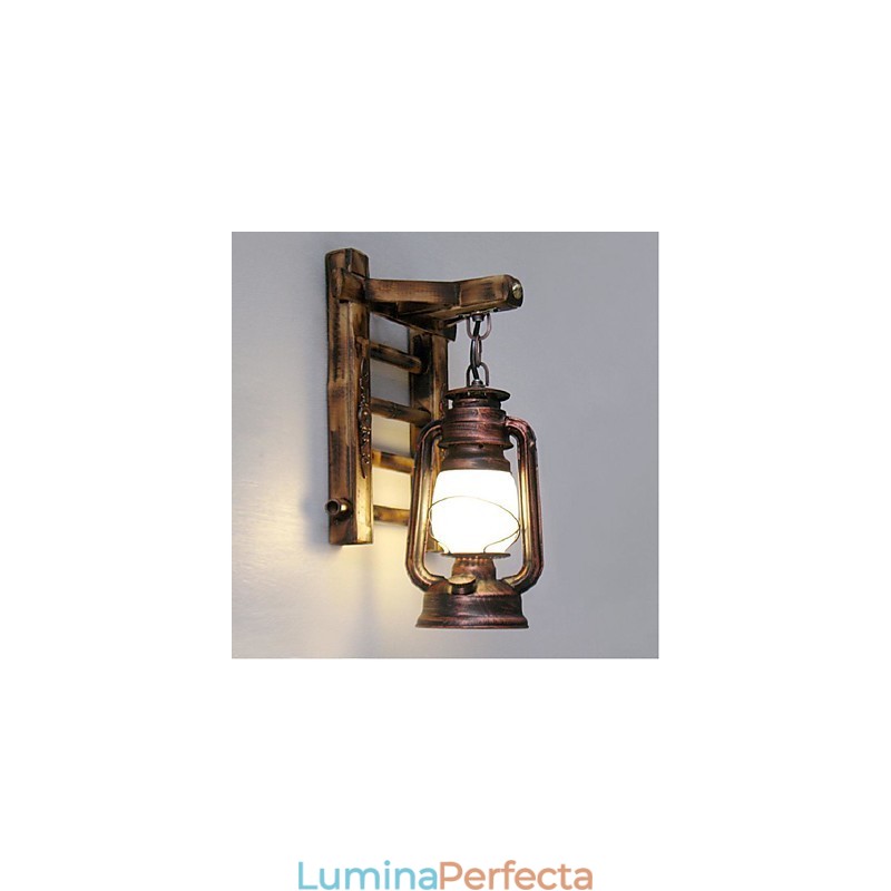 Nostalgie retro chinezească, iluminat creativ, lampă cu kerosen, felinare, aplice de perete