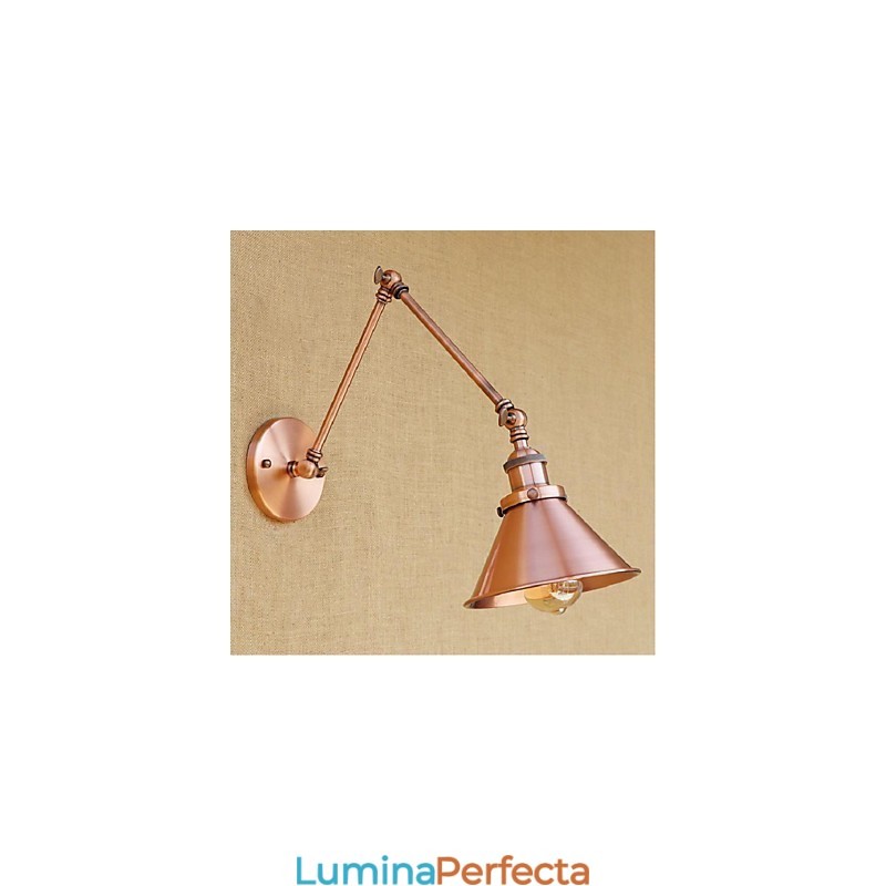Braț lung Jumătate de rugină Aplice de perete pliabile retractabile retro creativ nostalgic