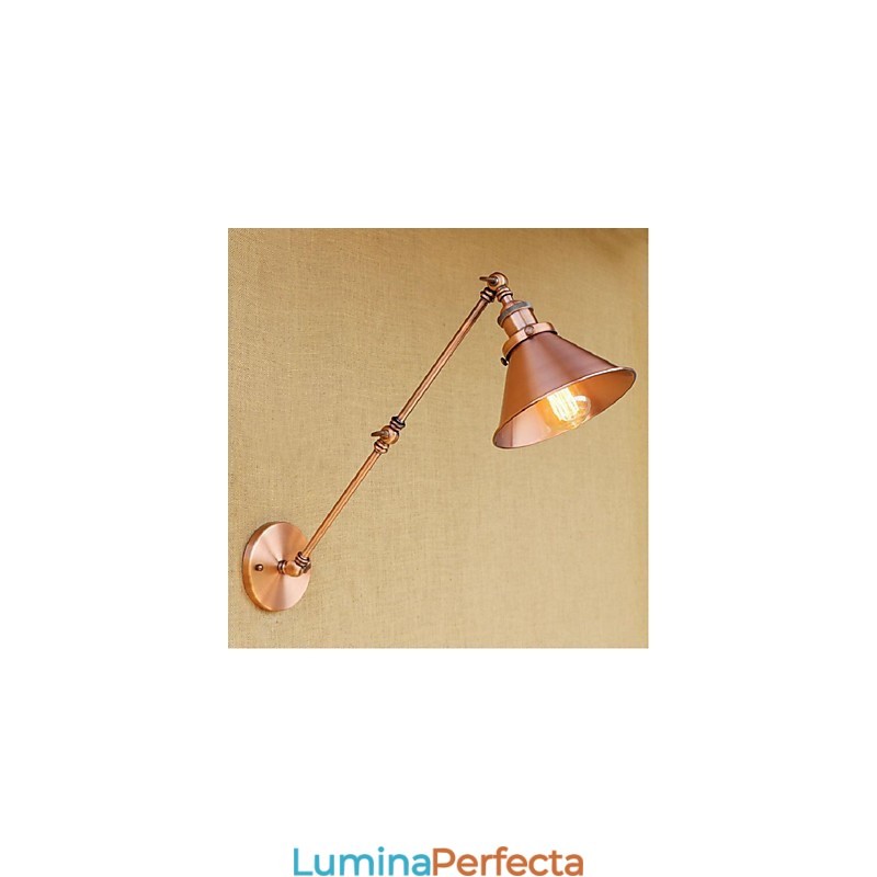 Braț lung Jumătate de rugină Aplice de perete pliabile retractabile retro creativ nostalgic