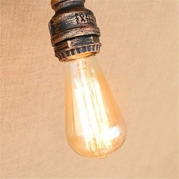 Caracteristică de pictură rustic Lodge pentru aplice de perete cu lumină ambientală