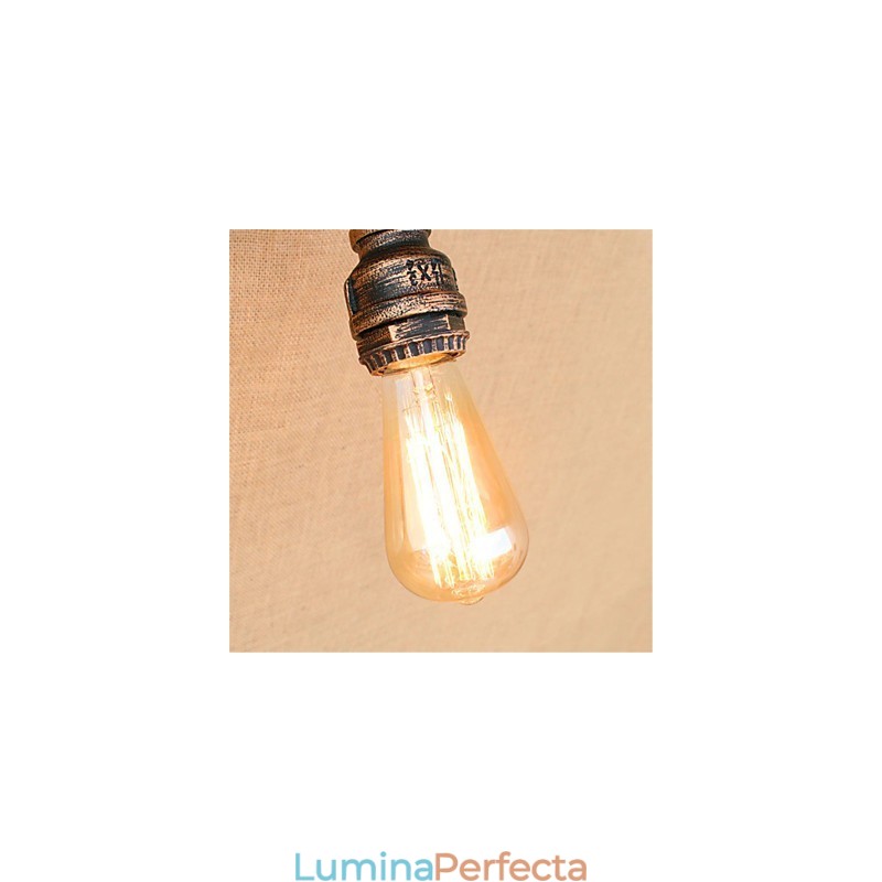 Caracteristică de pictură rustic Lodge pentru aplice de perete cu lumină ambientală