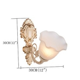 Caracteristică de pictură în țară pentru Applique de perete cu lumina superioară în stil Mini