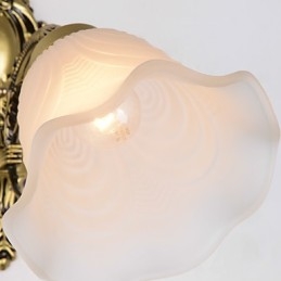 Caracteristică de pictură în țară pentru Applique de perete cu lumina superioară în stil Mini