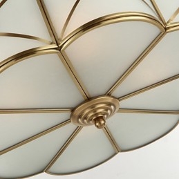 Tradițional Clasic Rustic Lodge alamă metal montaj încastrat