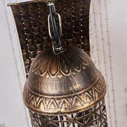 Caracteristică de pictură rustic Lodge pentru aplice de perete în stil mini