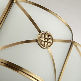 Tradițional Clasic Rustic Lodge alamă metal montaj încastrat