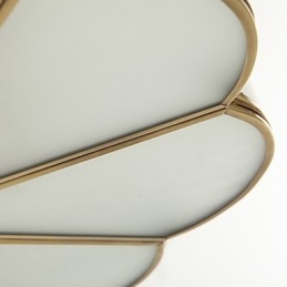 Tradițional Clasic Rustic Lodge alamă metal montaj încastrat