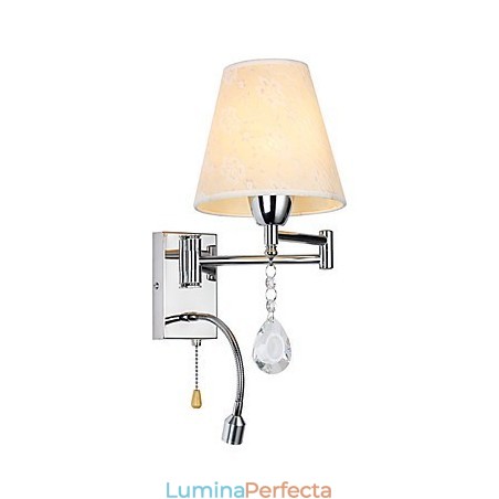 Lampă de Perete pentru Dormitor Lampă de Lectură Lampă din Tesatura Lampă de Perete pentru Dormitor Lampă de Lectură Lampă din Tesatura