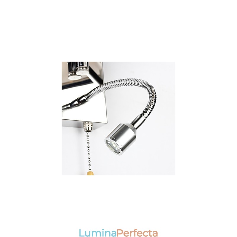 Lampă de Perete pentru Dormitor Lampă de Lectură Lampă din Tesatura