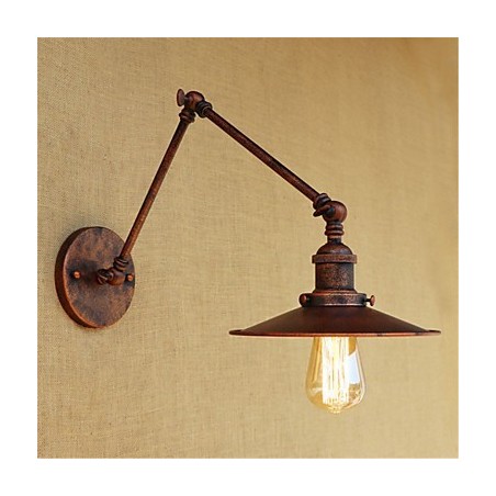 Caracteristică de pictură retro rustic Lodge Country pentru leagăn de lumină ambientală cu braț balansoar în stil mini Caracteristică de pictură retro rustic Lodge Country pentru leagăn de lumină ambientală cu braț balansoar în stil mini
