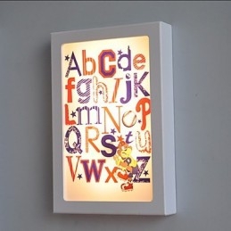 Funcție integrată de pictură modernă contemporană modernă contemporană pentru aplice de perete cu lumină ambientală