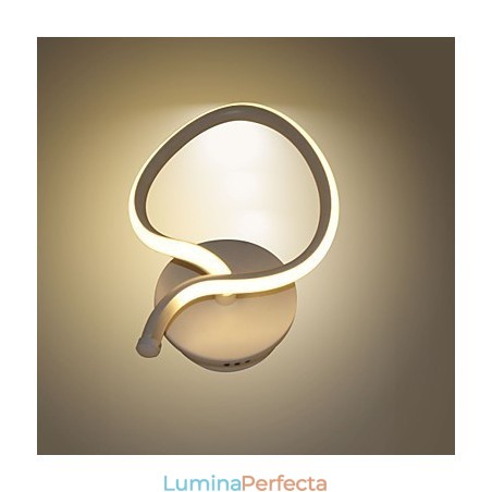 Lampă de perete modernă, minimalistă, noptieră, lampă de coridor, iluminat din aluminiu