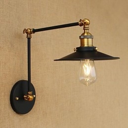 Lampă de perete din alamă, de epocă, industrială, de perete, iluminat pentru casă, decor interior, aplice de perete