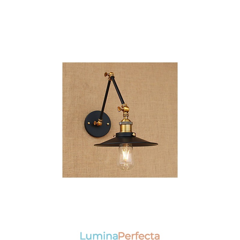 Lampă de perete din alamă, de epocă, industrială, de perete, iluminat pentru casă, decor interior, aplice de perete