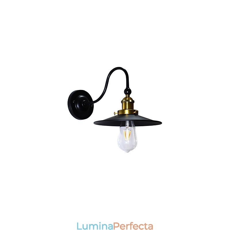 Aplice Aplice Perete Perete Fier Lampă Dumb Neagră Lightsaber Lampă Pe Perete