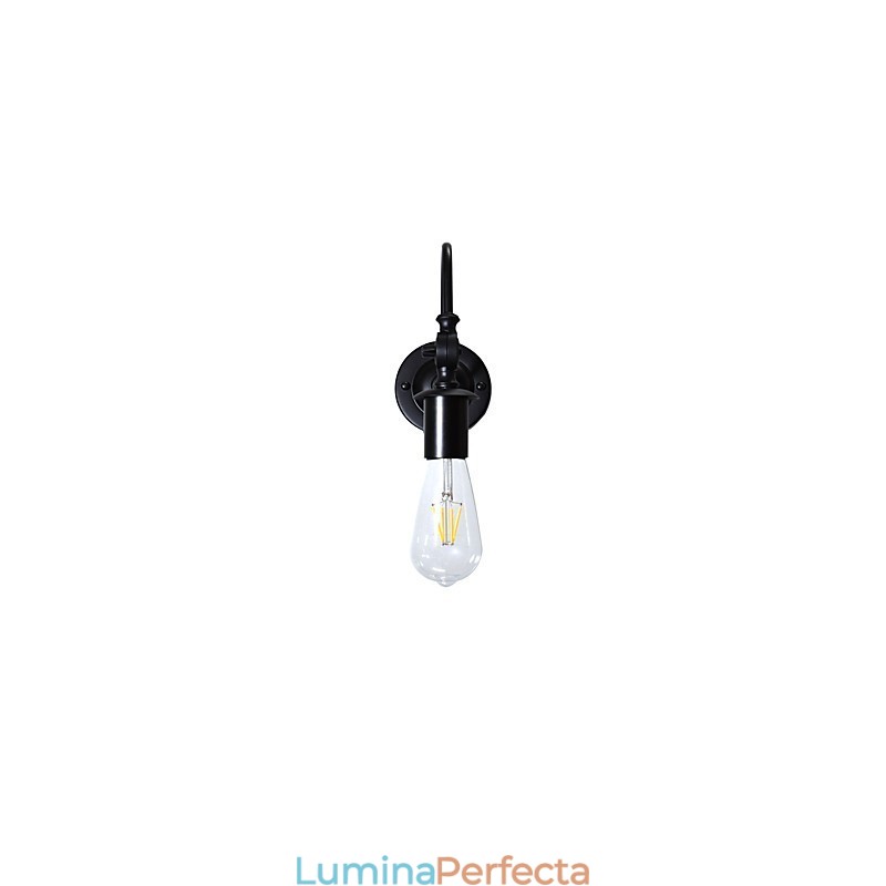 Light Buzz Wall Iron Lampă de perete Dumb Black Lightsaber Lamp On Wall