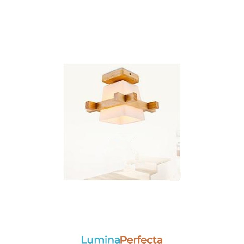 Lampă Chineză Modernă Sufragerie Dormitor Lampă De Verandă Lampă De Lemn Art