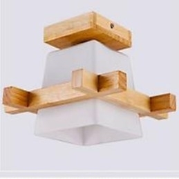 Lampă Chineză Modernă Sufragerie Dormitor Lampă De Verandă Lampă De Lemn Art