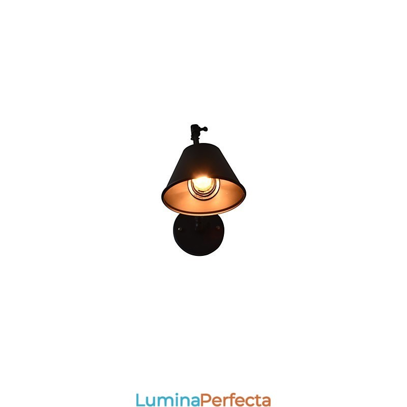 Aplice Aplice Perete Perete Fier Lampă Dumb Black Lightsaber Lamp On Wall