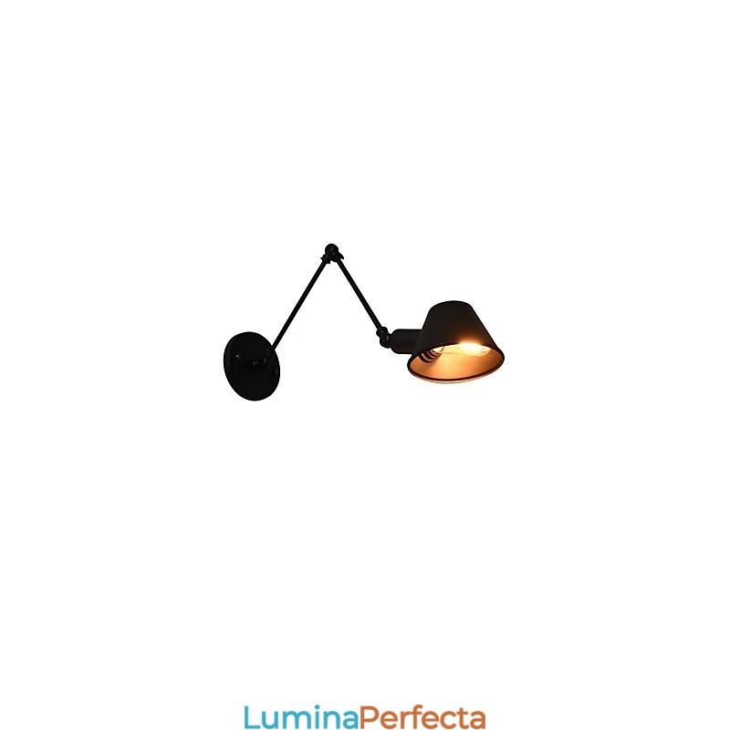 Aplice Aplice Perete Perete Fier Lampă Dumb Black Lightsaber Lamp On Wall