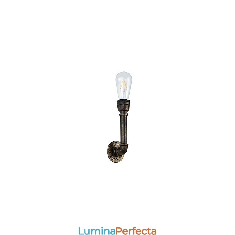 Rustic Lodge Tradițional Clasic Vechi Alamă Caracteristică pentru lumină ambientală Aplique de perete