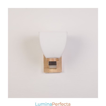 Lampă de perete simplă Lampă de birou de noptieră cu abajur din sticlă și lemn masiv pentru dormitor, comodă, sufragerie, cameră bebeluș, cămin colegiu, măsuță de cafea, bibliotecă Lampă de perete simplă Lampă de birou de noptieră cu abajur din sticlă și lemn masiv pentru dormitor, comodă, sufragerie, cameră bebeluș, cămin colegiu, măsuță de cafea, bibliotecă
