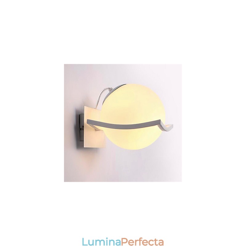 Caracteristică modernă și contemporană galvanizată pentru protecția ochilor în stil mini Aplice de perete cu lumină ambientală