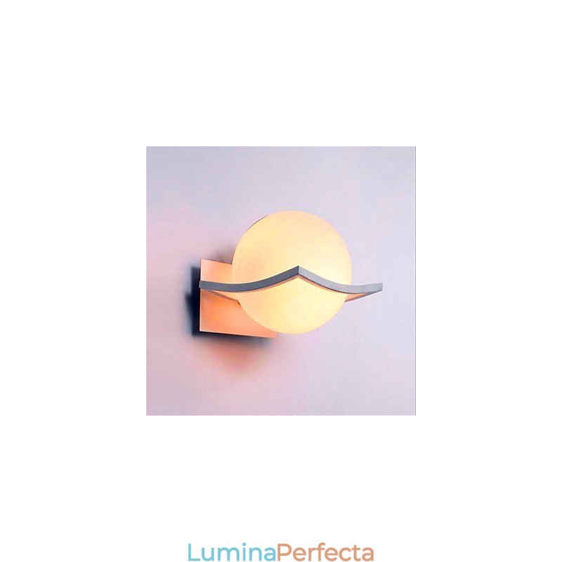 Caracteristică modernă și contemporană galvanizată pentru protecția ochilor în stil mini Aplice de perete cu lumină ambientală