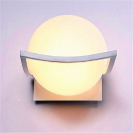 Caracteristică modernă și contemporană galvanizată pentru protecția ochilor în stil mini Aplice de perete cu lumină ambientală
