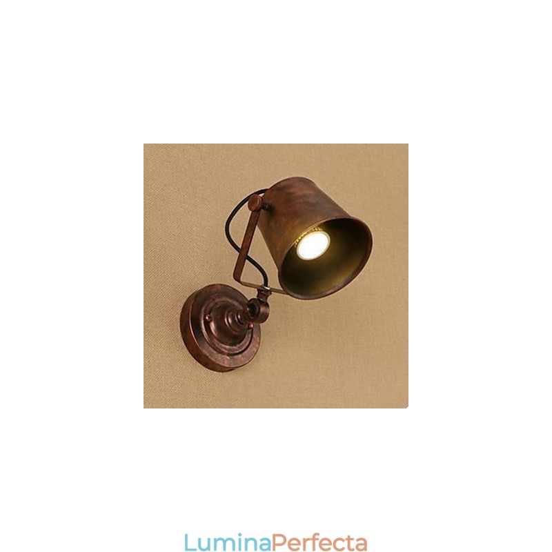 Caracterul barei de artă din fier poate regla lampa de perete cu lampă luminoasă în sus și în jos