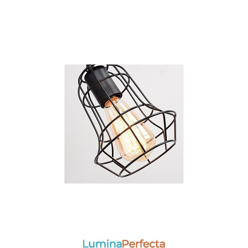 Lampă de perete industrială retro din fier cu personalitate creativă Lift Pulley