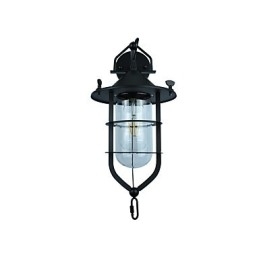Aplică de perete din oțel vopsit ușor Dumb Black American Coffee Decoration Lampă de perete retro cu sabie de lumină pe perete