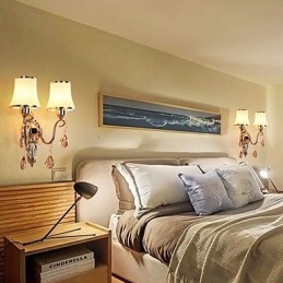 Funcție galvanizată modernă și contemporană pentru protecția ochilor cu cristal. Lumină ambientală