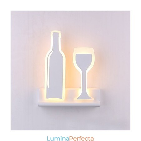 Funcție integrată de pictură modernă contemporană modernă contemporană pentru aplice de perete cu lumină ambientală Funcție integrată de pictură modernă contemporană modernă contemporană pentru aplice de perete cu lumină ambientală