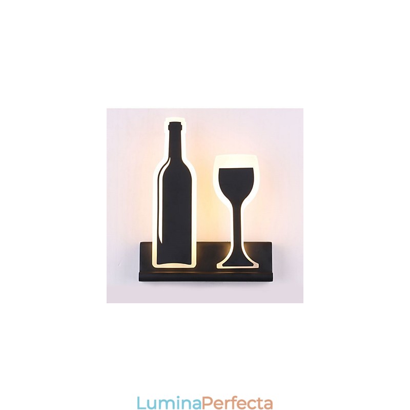 Funcție integrată de pictură modernă contemporană modernă contemporană pentru aplice de perete cu lumină ambientală