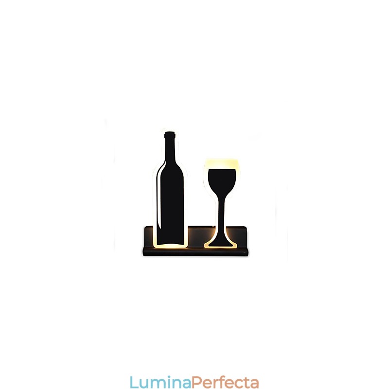 Funcție integrată de pictură modernă contemporană modernă contemporană pentru aplice de perete cu lumină ambientală