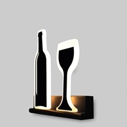 Funcție integrată de pictură modernă contemporană modernă contemporană pentru aplice de perete cu lumină ambientală