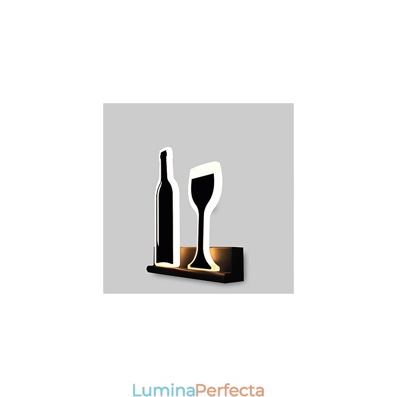 Funcție integrată de pictură modernă contemporană modernă contemporană pentru aplice de perete cu lumină ambientală