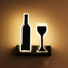 Funcție integrată de pictură modernă contemporană modernă contemporană pentru aplice de perete cu lumină ambientală