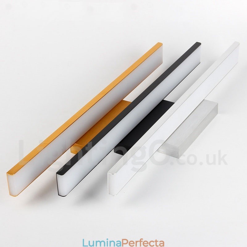 Lampă IPMirror Lumini pentru baie Materiale din aluminiu și aplice de perete din acril Iluminat machiaj